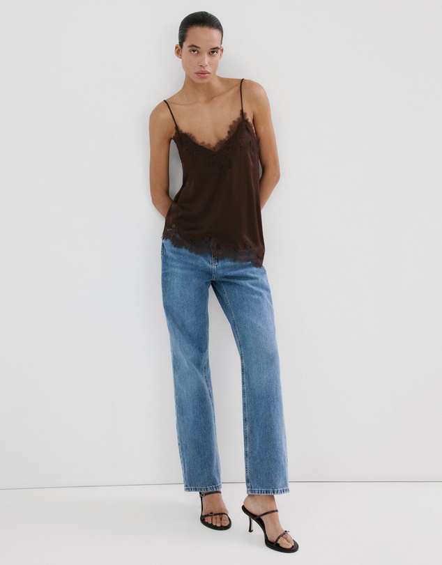 M.N.G - Matilda Medium-Rise Straight-Fit Jeans