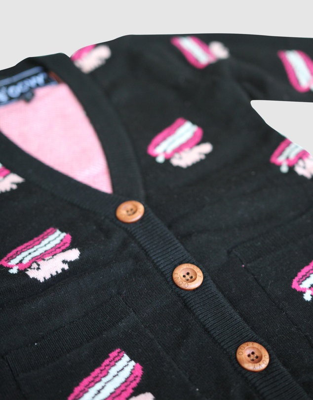 OOVY - Chatting Teeth Kids Cardigan