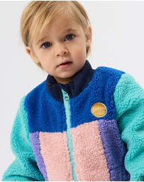 Goldie + Ace - Sherpa Romper Suit - Babies