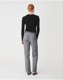 Forcast - Devon Long Sleeve Rib Tee