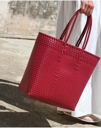 Mimmi Terra - Woven Traveller Tote Amarena