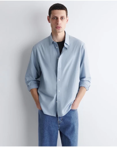 COS - Relaxed Pima Cotton-Poplin Shirt