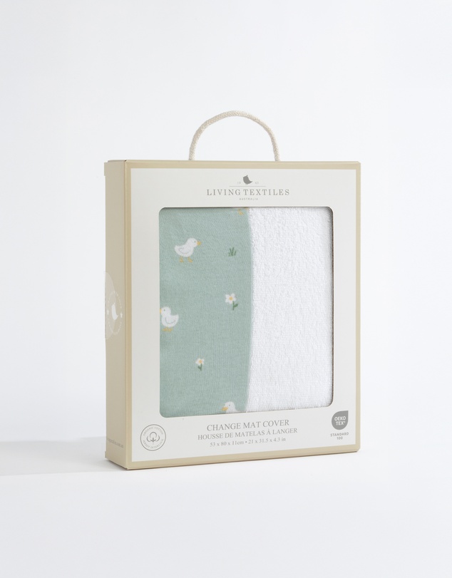 Living Textiles - Organic Change Mat Cover - Goosey Goosey