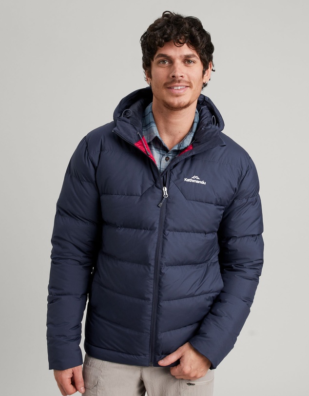 Kathmandu - Epiq Hooded Down Puffer 600 Fill Warm Winter Jacket