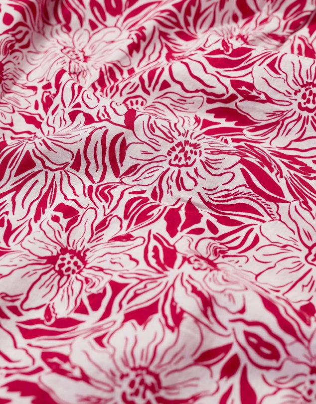 Seasalt - Seasalt Cornwall Stream Flower Scarlet Rushmaker Shirt