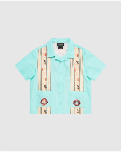 Camilla - SS Cabana Shirt - Kids-Teens