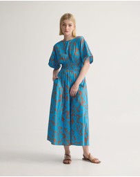 Oxford - Blaire Printed Cotton Dress