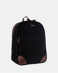 Pierre Cardin - Pierre Cardin Men's Nomad Canvas Backpack