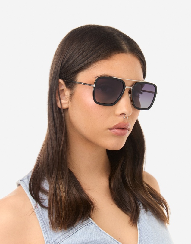 Hawkers Co - HAWKERS - IBIZA - POLARIZED BLACK GREY Sunglasses for Men and Women UV400