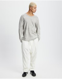Surrounded By Ghosts - The Sapphirine Cotton Long Sleeve T-Shirt