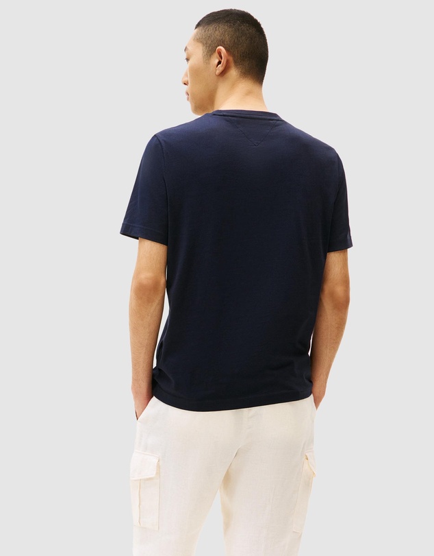 Tommy Hilfiger - Crew Neck Logo Panel T-Shirt