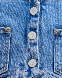 Abrand - Denim Vest - ICONIC EXCLUSIVE