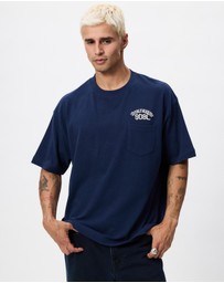 S Double - Team Heavyweight Pocket T-Shirt