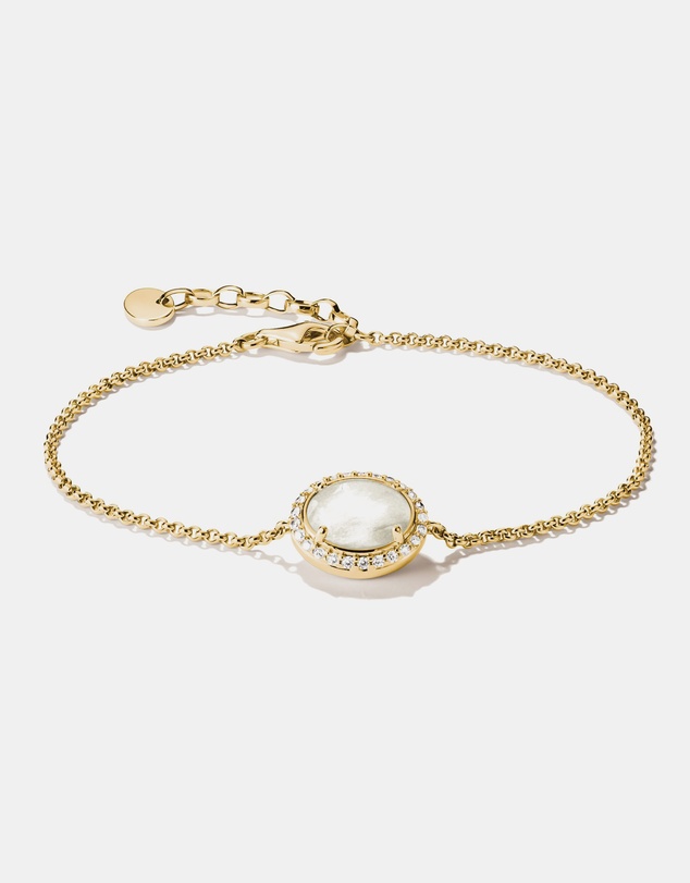 THOMAS SABO - THOMAS SABO Bracelet with mother-of-pearl and zirconia