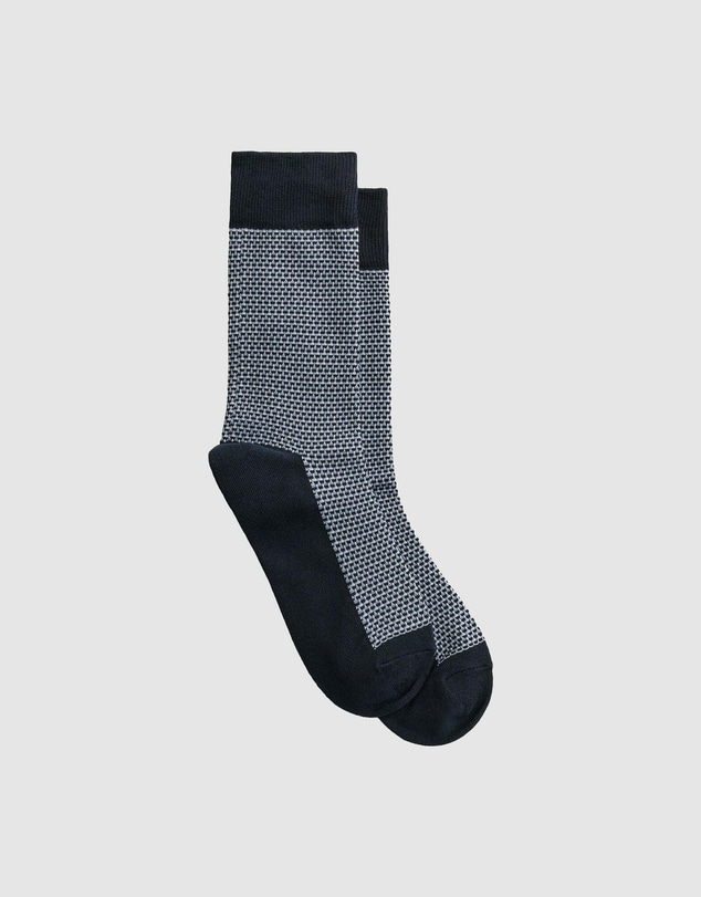 Trenery - Contrast Stitch Crew Sock