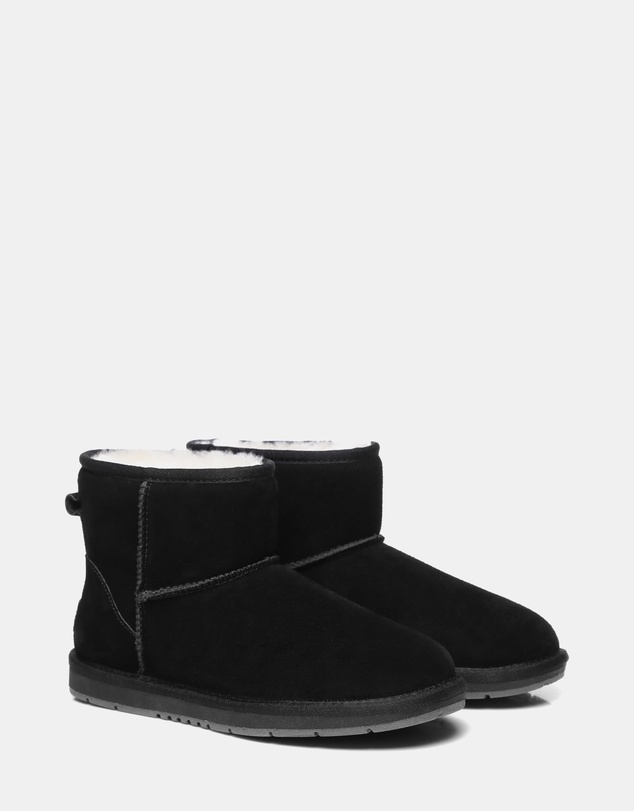 EVERAU - Australian Shepherd Ugg Mini Classic Suede Cow Suede Upper UGG Boots
