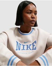Nike - Sportswear Phoenix Fleece Oversized Crew-Neck Sweatshirt