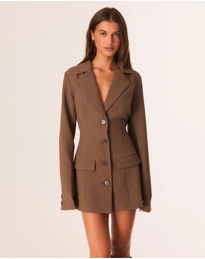 SNDYS - Roxana Cinch Blazer Dress