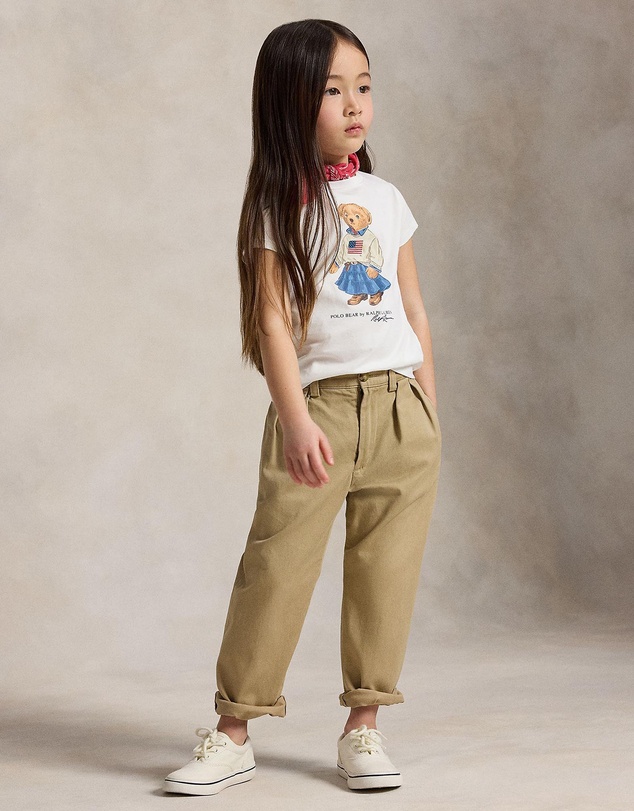 Polo Ralph Lauren - Polo Bear Cotton Jersey Tee - Babies-Kids