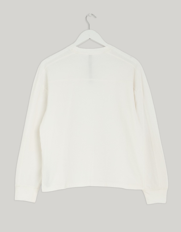 Revibe - Repaired Vuori LS Heavyweight Cotton Tee - AU 6