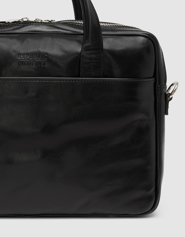 Republic of Florence - London Black Briefcase