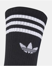 adidas Originals - 3-Pack Three Stripes Crew Socks