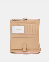 GUESS - Laurel Double Zip Organiser Wallet