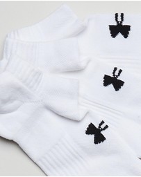 Under Armour - 6-Pack Training Cotton No Show Golf Socks