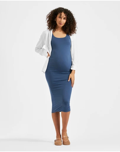 Ripe Maternity - Luxe Knit Contour Dress