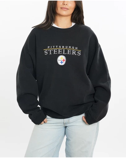 Vintage by The Real Deal - Pre Loved - Vintage 90s NFL Pittsburgh Steelers Sweatshirt