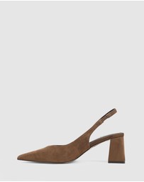 Siren - Yankee Slingback Block Heel