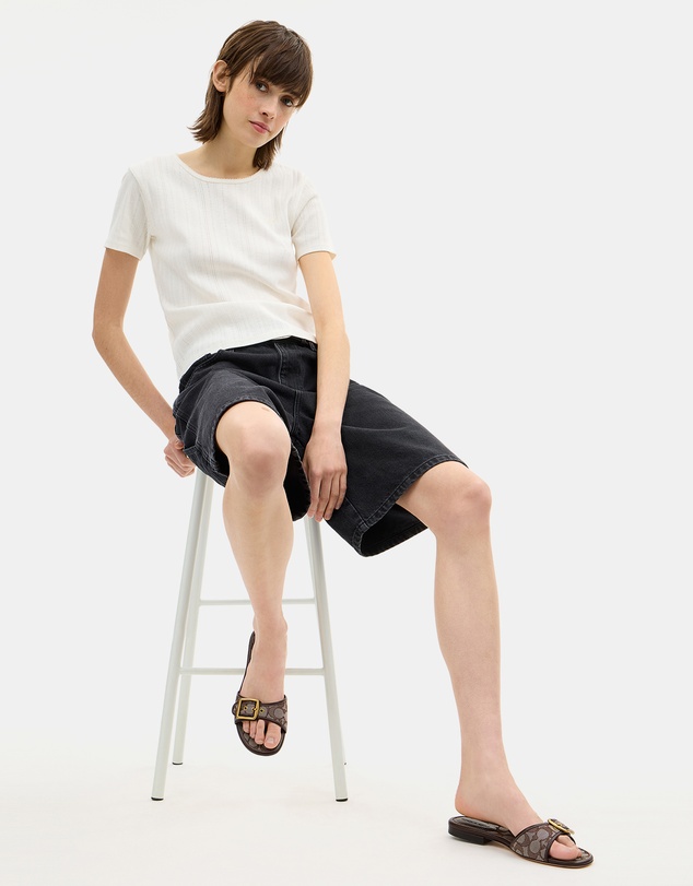 Coach - Margot Signature Jacquard Flats