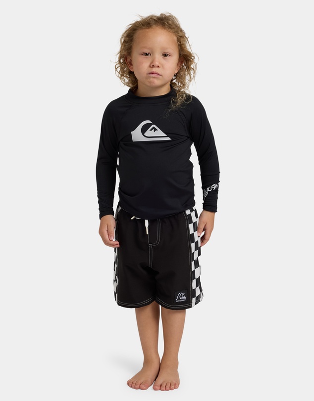 Quiksilver - Boys 2 to 7 All Time Long Sleeve Rash Vest