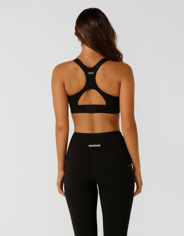 Lorna Jane - Easy Zip On Max Support Sports Bra