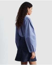 & Other Stories - Voluminous Balloon-Sleeve Blouse