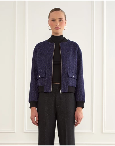 Aqua Blu Australia - Aegaeon Cameron Bomber Jacket