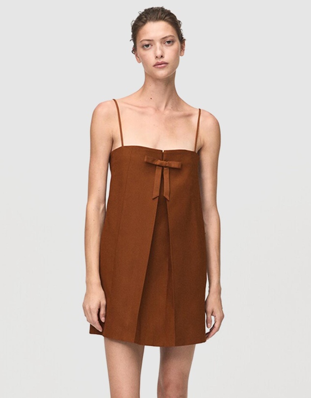 M.N.G - Dress With Bow Neckline