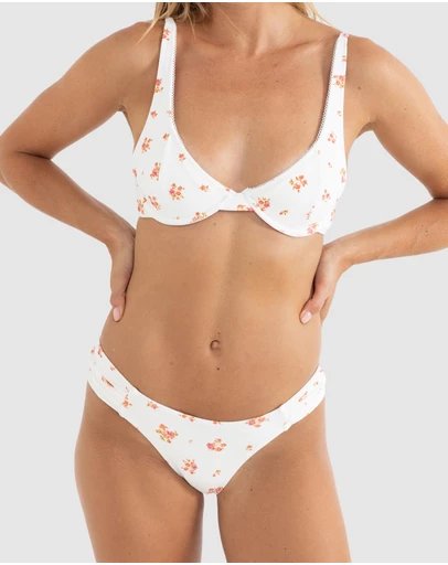 Rhythm - Rosie Floral Panelled Underwire Top