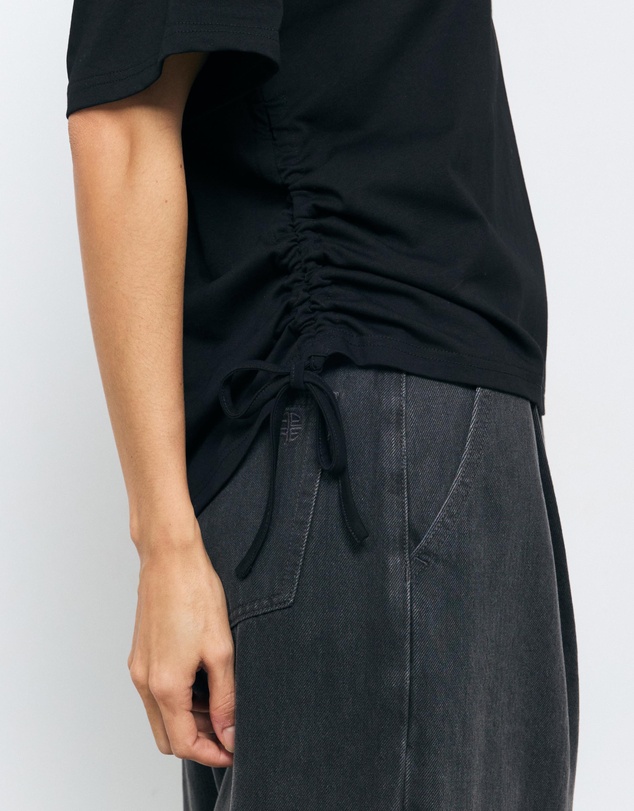 AERE - Tie Detail T-Shirt
