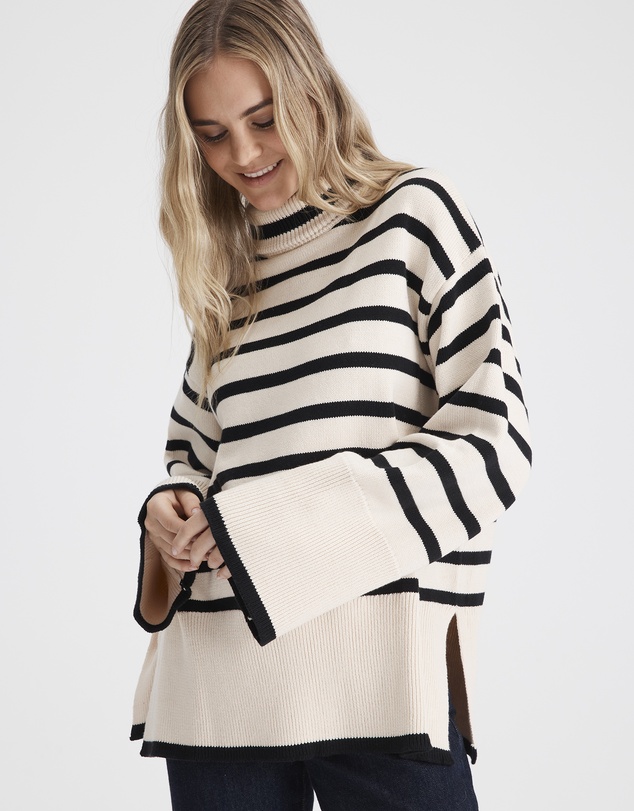 Everly Collective - Hudson Striped Knit