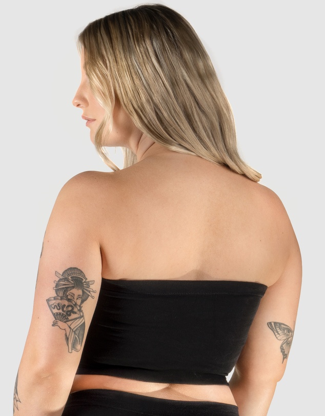 B Free Intimate Apparel - Full Bust Bamboo Strapless Maternity & Nursing Wire Free ﻿Bra (DD-E-F-G-H) Cup