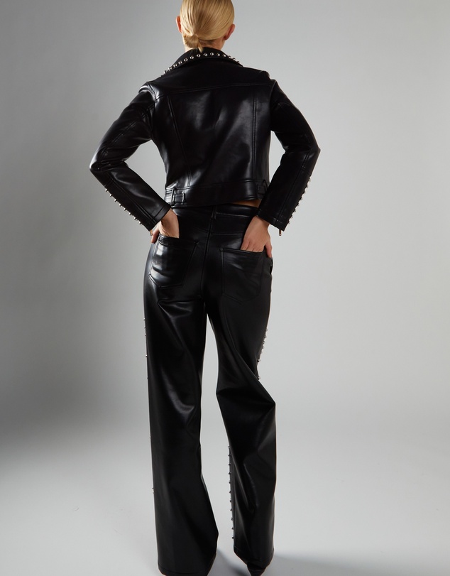 Glamorous - PU studded Trousers