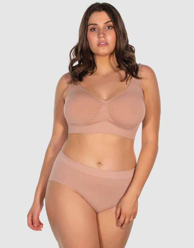 B Free Intimate Apparel - Bamboo Pull-On Sleep Bra (C-D-DD-E-F) Cup