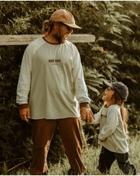 Banabae - Rad Dad Long Sleeve Spliced Tee