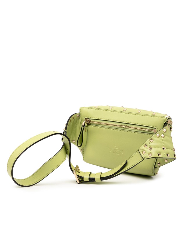 Pre-Loved by Azura Reborn - Pre-Loved Nappa Rockstud Spike Belt Bag