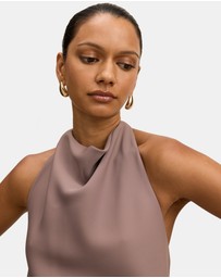 Forever New Petite - Evelyn Petite Halter Neck Backless Top