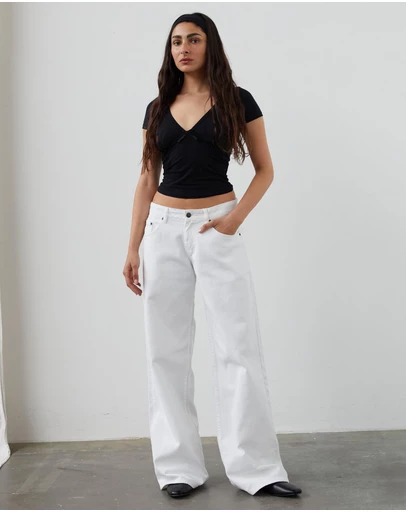 Motel Rocks - Low Rise Roomy Jeans