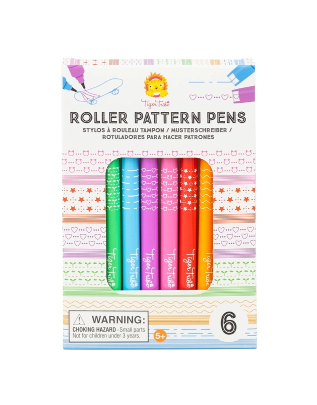 Tiger Tribe - Roller Pattern Pens