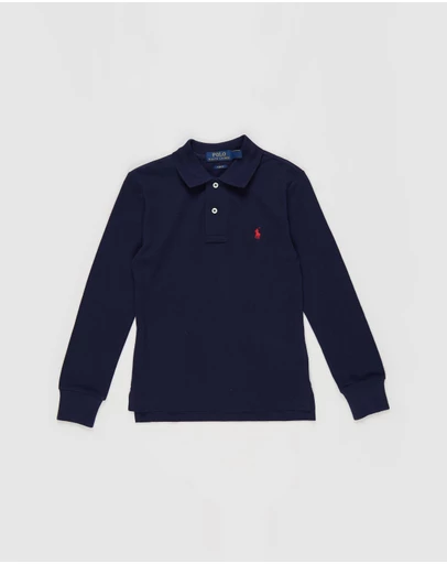 Polo Ralph Lauren - Slim Polo Knit Top - Teens