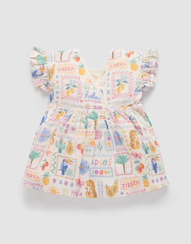Purebaby - Postcard Dress -Kids-Babies